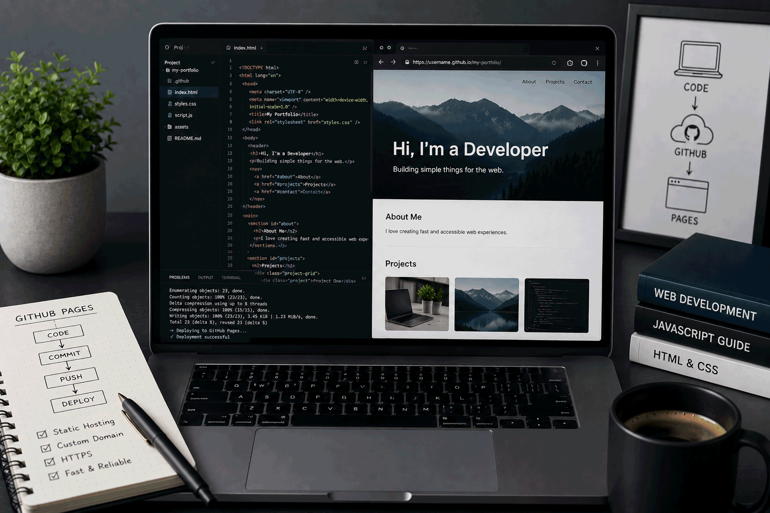 GitHub Pages Review