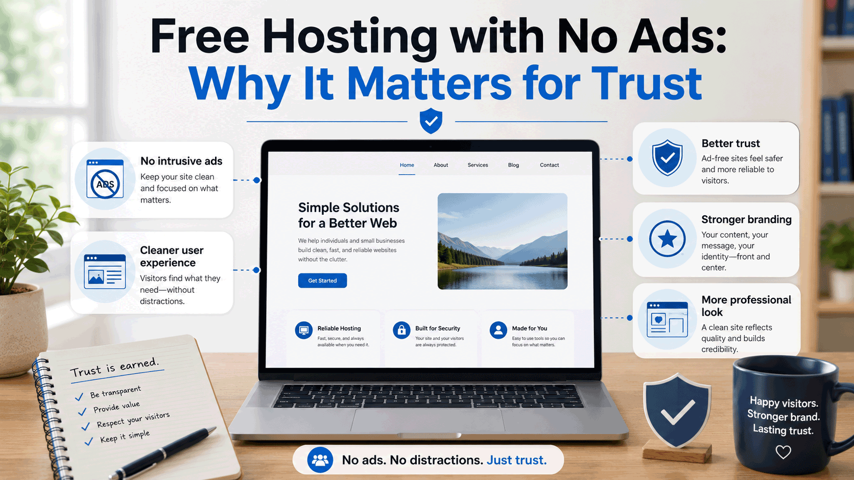 Free Hosting with No Ads: Why It Matters for Trust