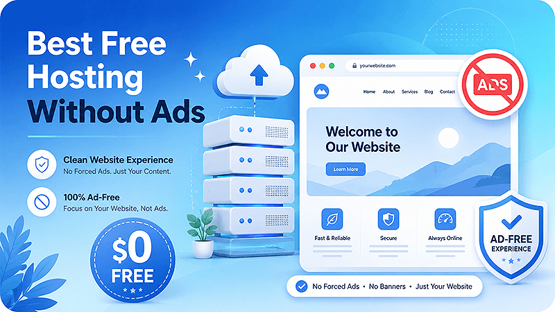 Ads-free free web hosting