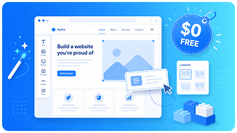 Free website builders